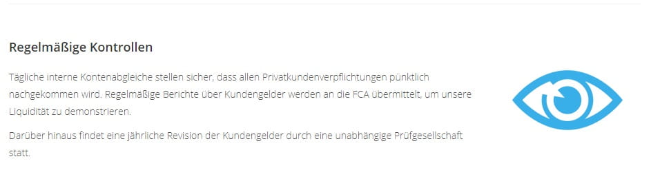 Eine kurze Beschreibung die zeigt wie Ayondo reguliert wird